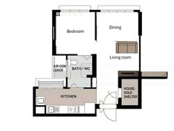 Blk 439A West Edge @ Bukit Batok (Bukit Batok), HDB 2 Rooms #632054561